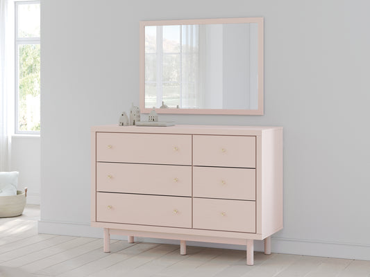 Wistenpine Dresser and Mirror