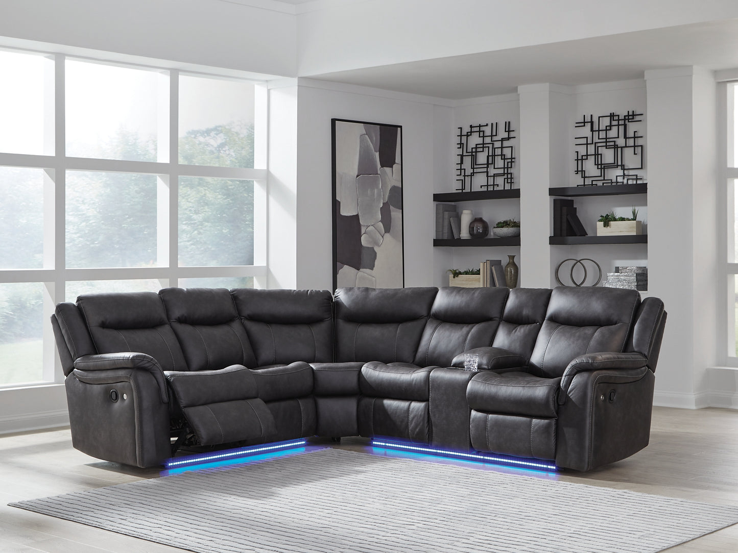 Sultan Meadow 2-Piece Reclining Sectional