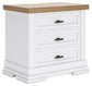 Ashbryn Queen Panel Storage Bed with Mirrored Dresser, Chest and Nightstand