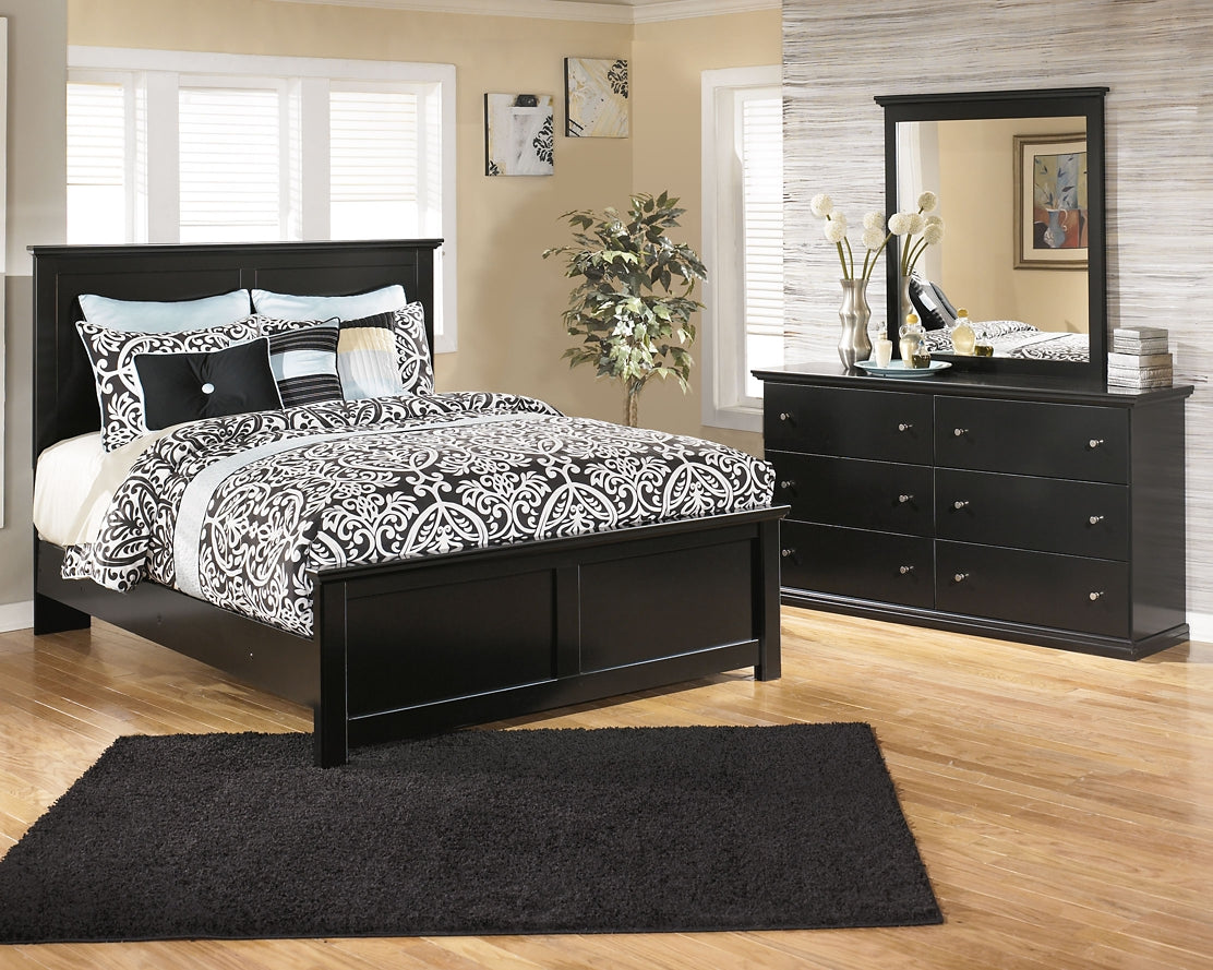 Maribel King Panel Bed with Dresser